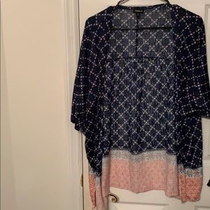 Torrid Short sleeve open front cardigan